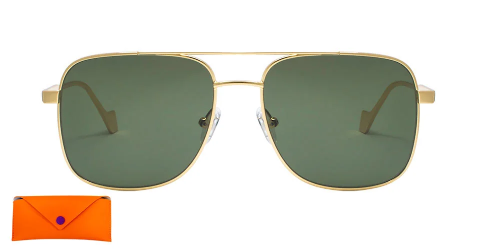 MARCO MOTTA SOL MOD TIMON DORADO LENTE AR G15 56X16 + ESTUCHE